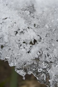 Winter macro Stock Photos