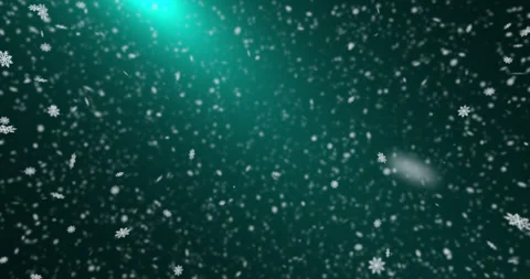 Winter magic comes to life in the dance of snowflakes - the atmosphere of co Stock Footage 324832711