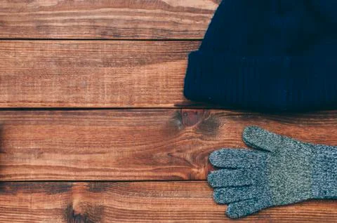 Winter Man Clothes Stock Photos