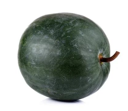 Winter melon isolated on white background Stock Photos