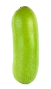 Winter melon isolated on the white background Stock Photos