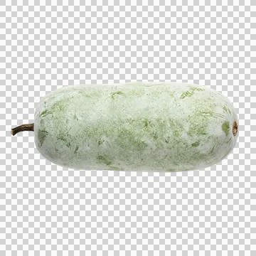 Winter melon vegetable isolated on transparent background healthy fresh org.. Fotos Stock