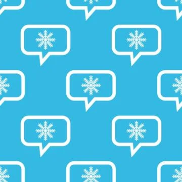 Winter message pattern Illustrazione stock