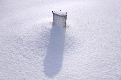 Winter Minimalism Stock Photos