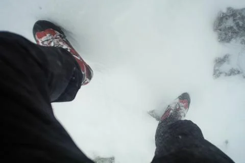 Winter misery Stock Photos