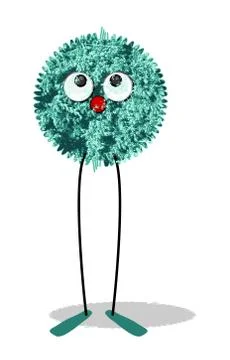 Winter monster Stock Illustration