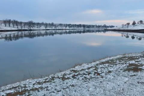 Winter morning Stock Photos