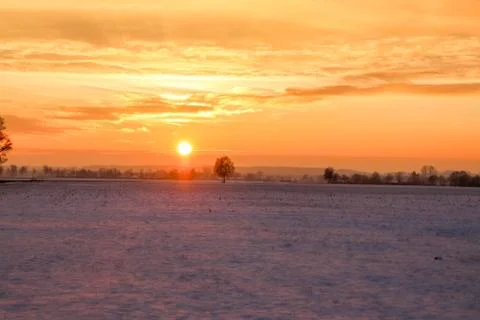 A Winter Morning Stock Photos