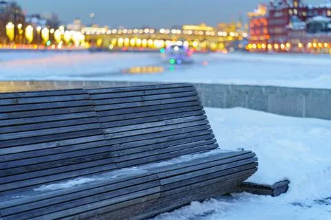 Winter in Moscow Stock Photos