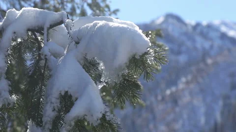 Winter mountain landscape Stock Footage 67967489
