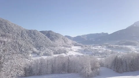 Winter Mountain Landscape  Stockbeeldmateriaal 88705889