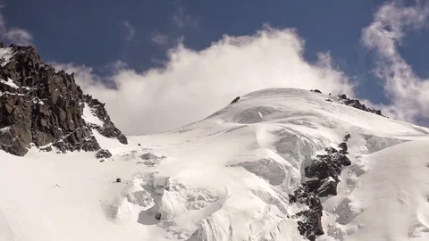 Winter mountain landscape Видео 90263867