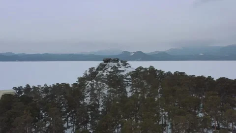 Winter mountain landscape Stock Footage 236599792