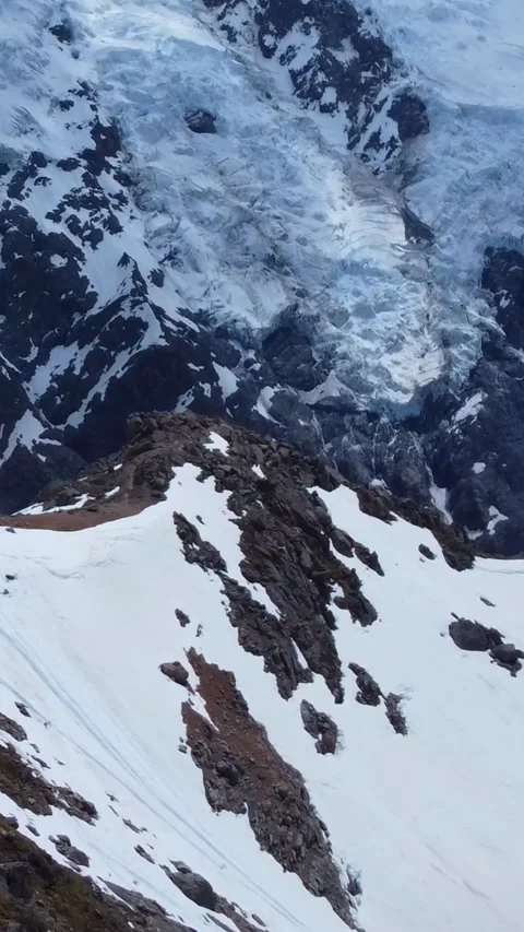 Winter Mountain Landscape Stock Footage 288013695