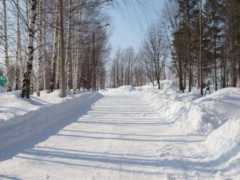 Winter mountain landscape Stock Photos