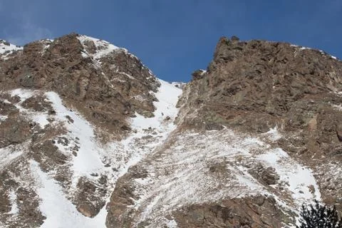 Winter Mountain Stock Photos