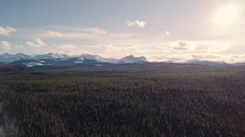 Winter Mountains 2 Stock Footage 81419855