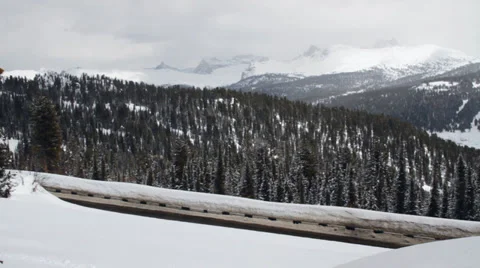 Winter. Mountains. Video stock 29753078