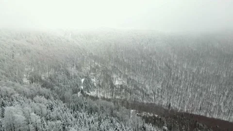Winter in the Mountains Stock Footage 148075420