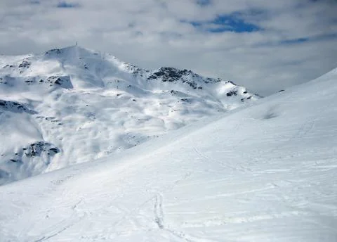 Winter mountains Stock Photos