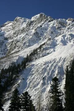 Winter mountains 写真素材