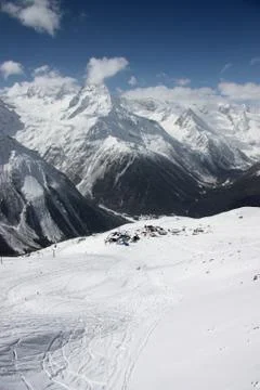Winter mountains 写真素材