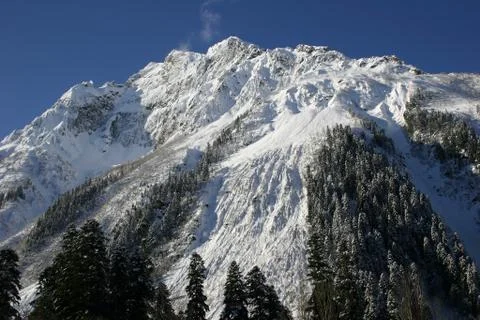 Winter mountains Stock Photos