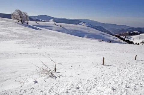 Winter mountains Stock Photos