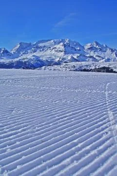 Winter mountains Stock Photos