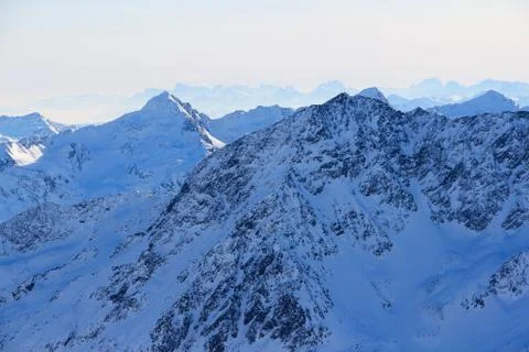 Winter mountains Foto stock