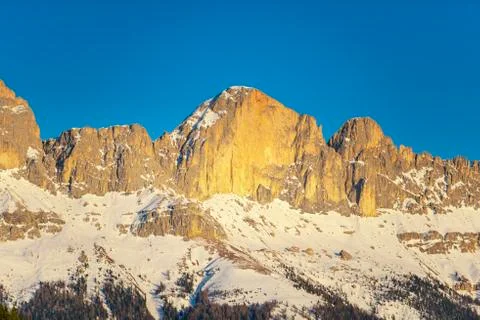 Winter in the Mountains Stock Photos
