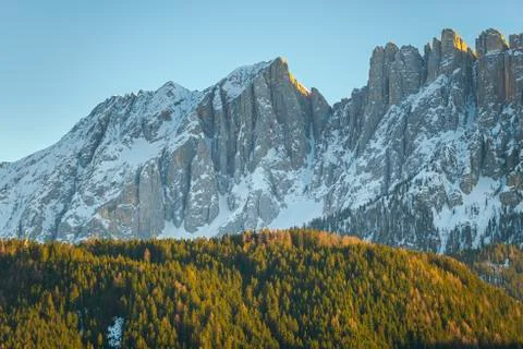 Winter in the Mountains Stock Photos