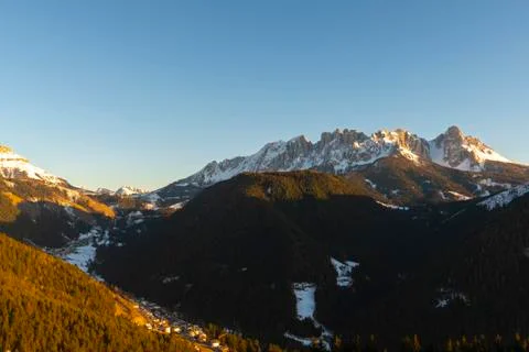 Winter in the Mountains 写真素材