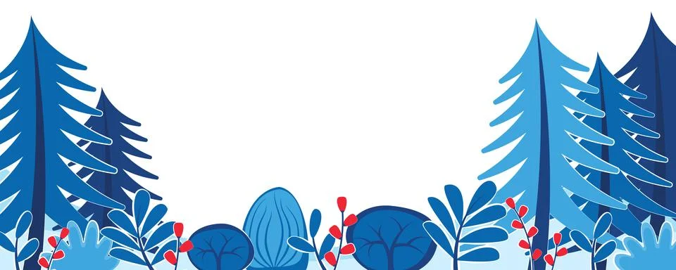 Winter nature background with landscape pattern concept. Horizontal web banne 스톡 사진