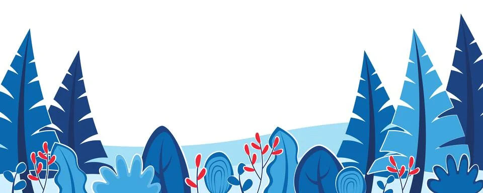 Winter nature background with landscape pattern concept. Horizontal web banne 스톡 사진
