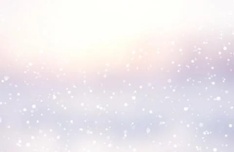 Winter nature view empty blur pearl background. Snow abstract pattern. Stock Illustration