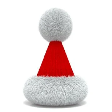 Winter new year's cap. Illustrazione stock