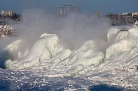 Winter Niagara Falls Stock Photos