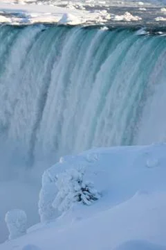 Winter Niagara Falls 写真素材