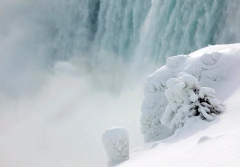 Winter Niagara Falls Stock Photos