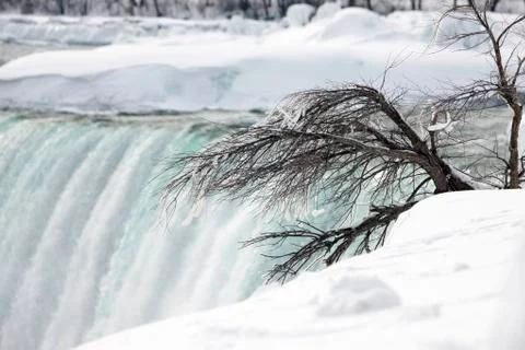 Winter Niagara Falls Stock Photos