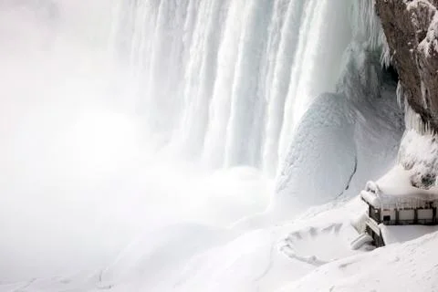Winter Niagara Falls Stock Photos