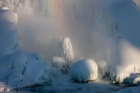 Winter Niagara Falls Stock Photos