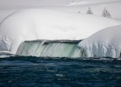 Winter Niagara Falls Stock Photos