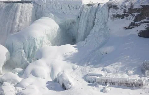 Winter Niagara Falls Stock Photos