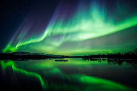 Winter Night Stock Photos