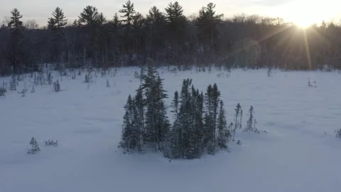 Winter NorthernWI 04 Video stock 321706444