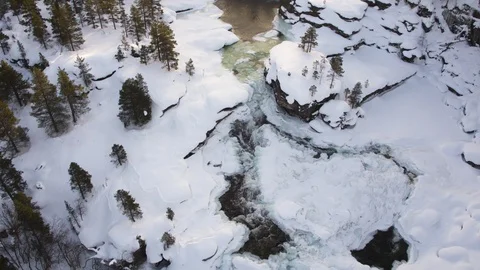 Winter in Norway 스톡 동영상 89038683