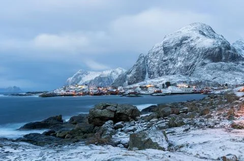 Winter in Norway. Stock Photos