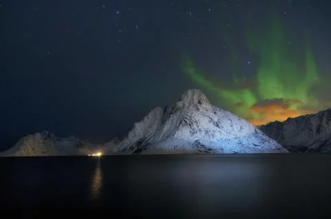 Winter in Norway. Foto stock